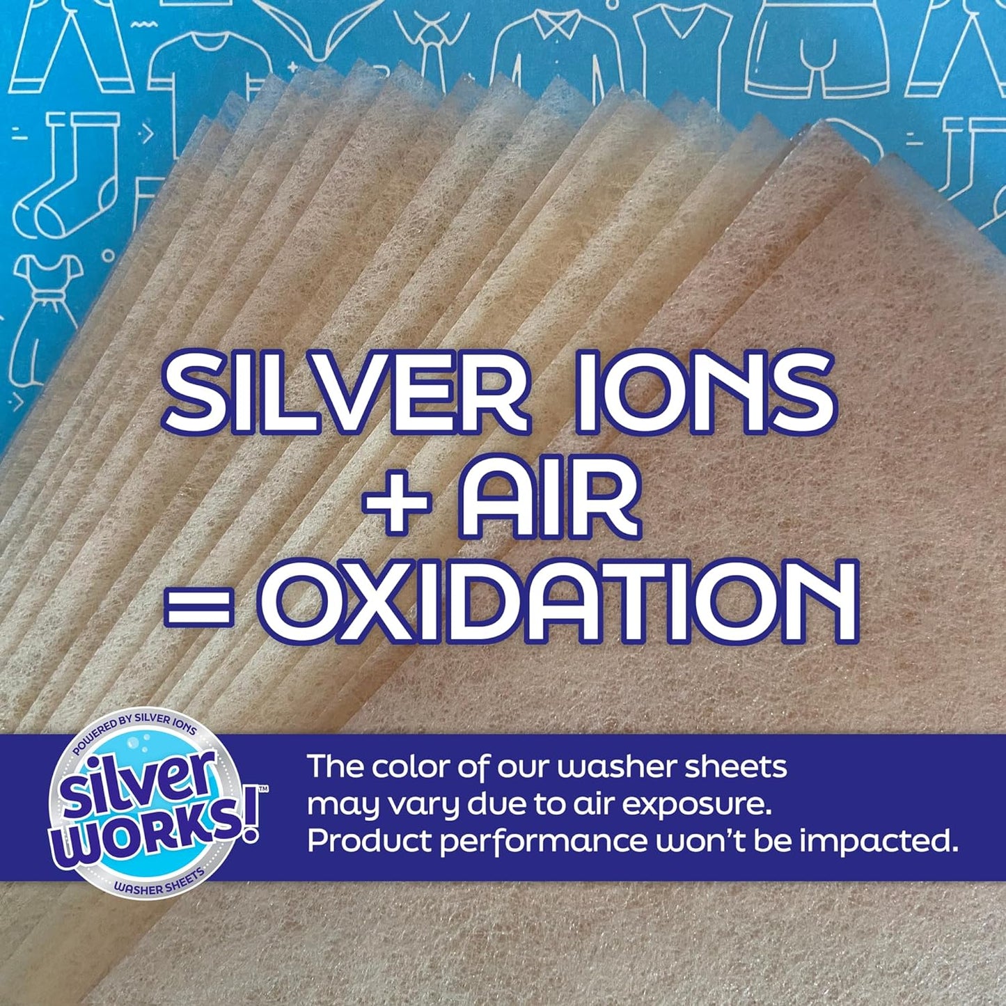 The yellow sheets are an example of oxidation in the sheets. A warning that sheets may yellow over time due to air exposure, but this does not impact the performance of the product and is to be expected.