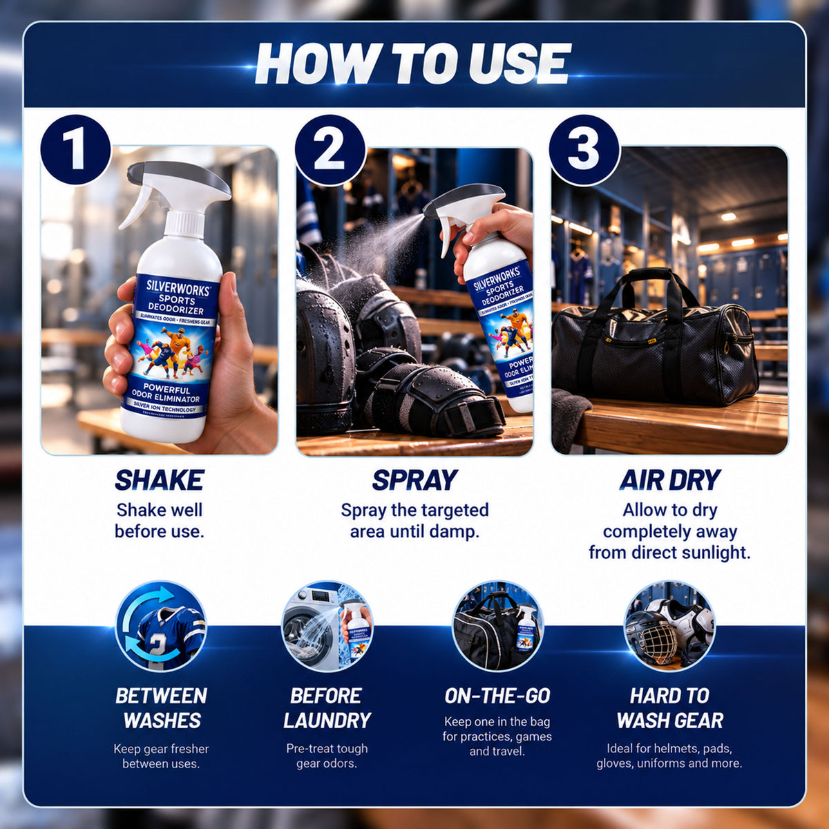 Sports Deodorizer Spray