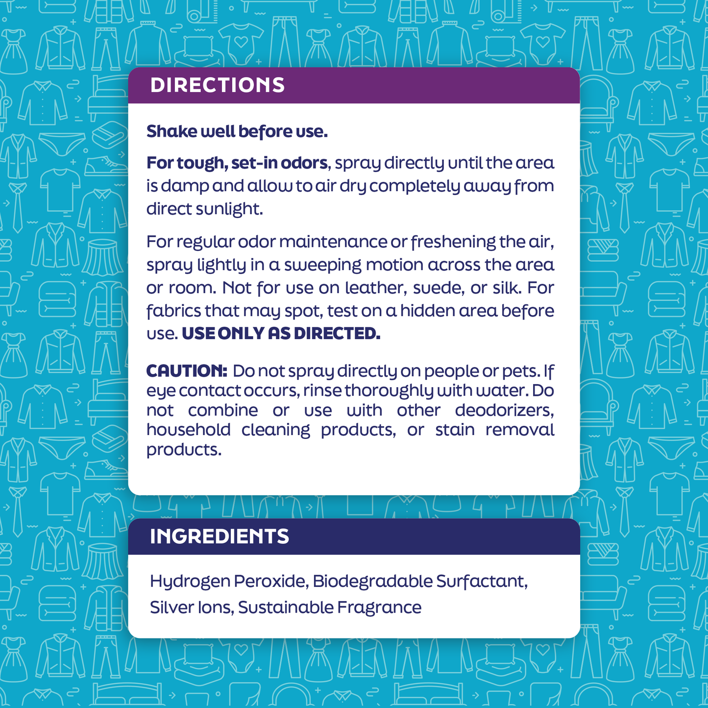 Fabric Deodorizer Spray